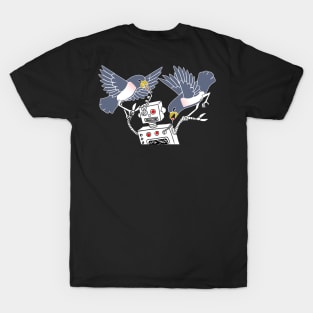 Bird vs. Robot T-Shirt